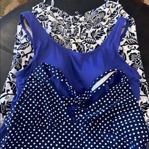 Tankini Tops lot of 3